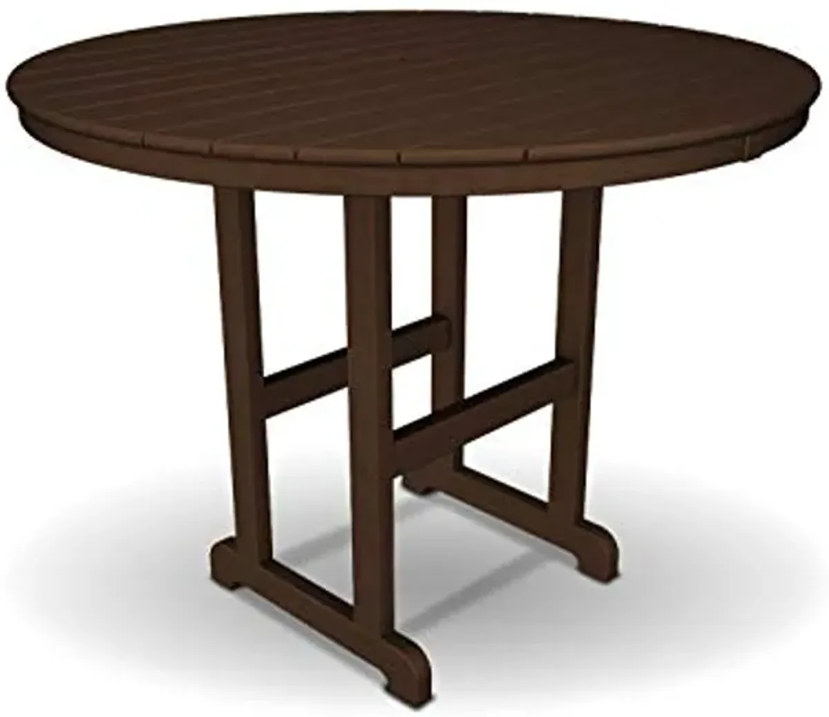 Trex Outdoor Furniture Monterey Bay 48 in. Vintage Lantern Round Patio Counter Table