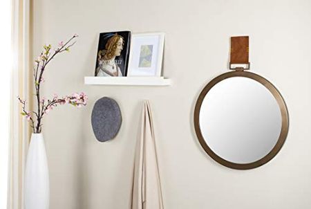 Safavieh Home Collection Time Out Mirror, Warm Amber