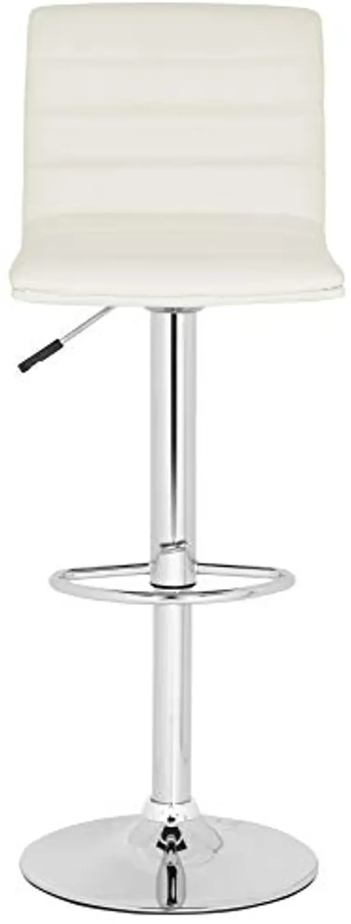 Safavieh Home Collection Arissa White Adjustable Swivel Gas Lift 23.8-29.9-inch Bar Stool