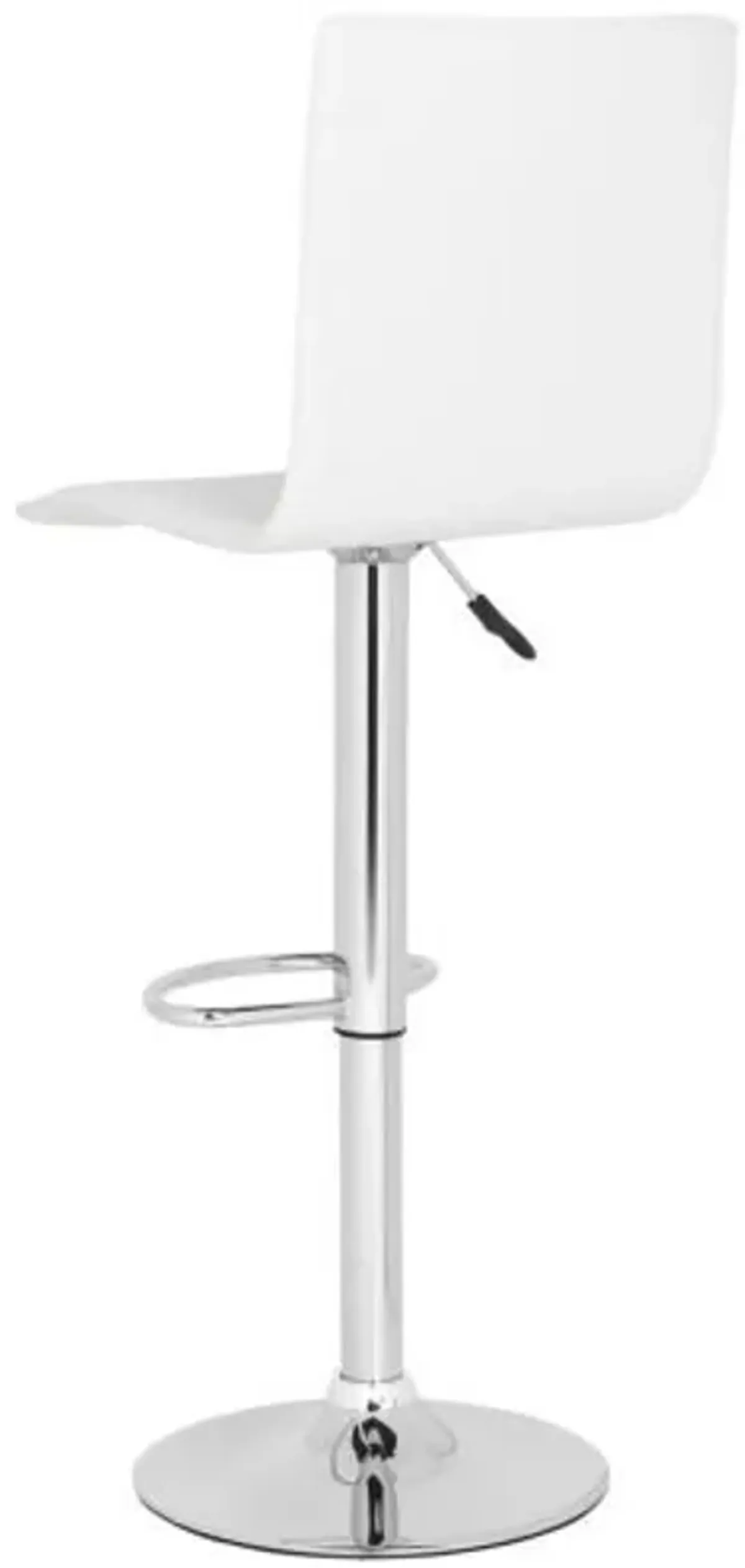 Safavieh Home Collection Magda White Adjustable Swivel Gas Lift 23.2-29.5-inch Bar Stool