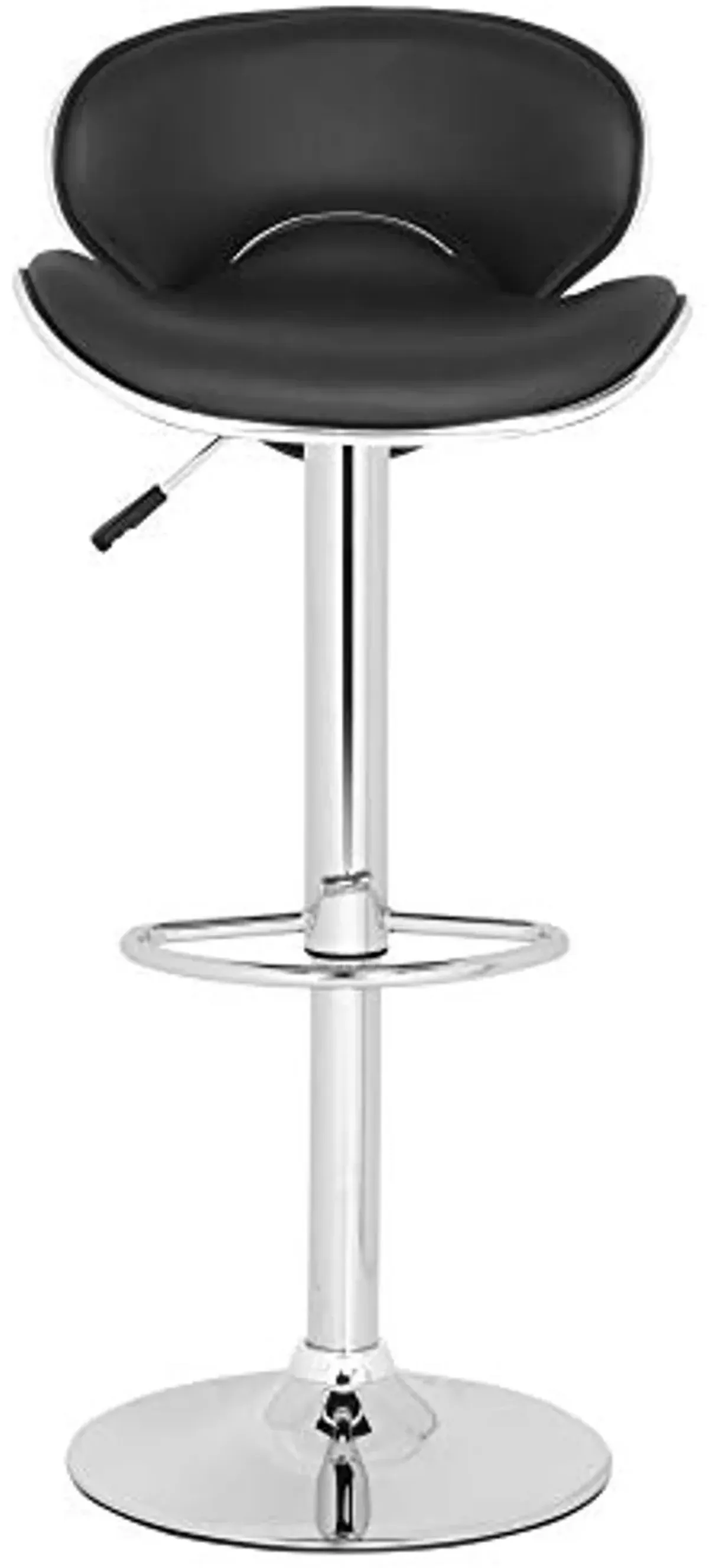 Safavieh Home Collection Shambi Black Adjustable Swivel Gas Lift 24-30.1-inch Bar Stool