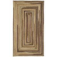 Capel Manchester Beige Hues 8' 6" X 8' 6" Concentric Rectangle Braided Rug