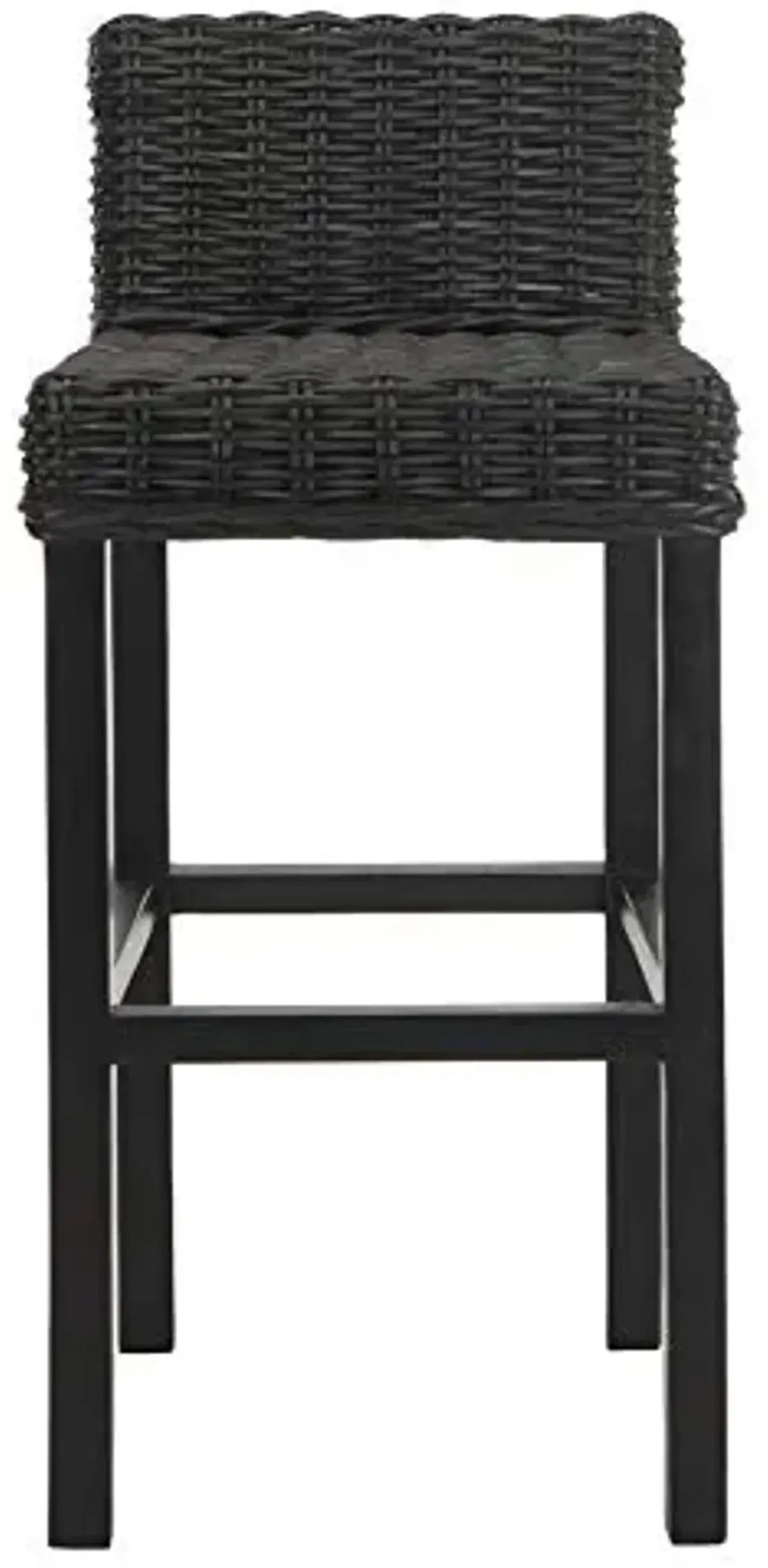Safavieh Home Collection Cypress Cappuccino Wicker 30-inch Bar Stool