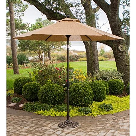 Hanover 9-ft. Table Umbrella for the Monaco Outdoor Dining Collection