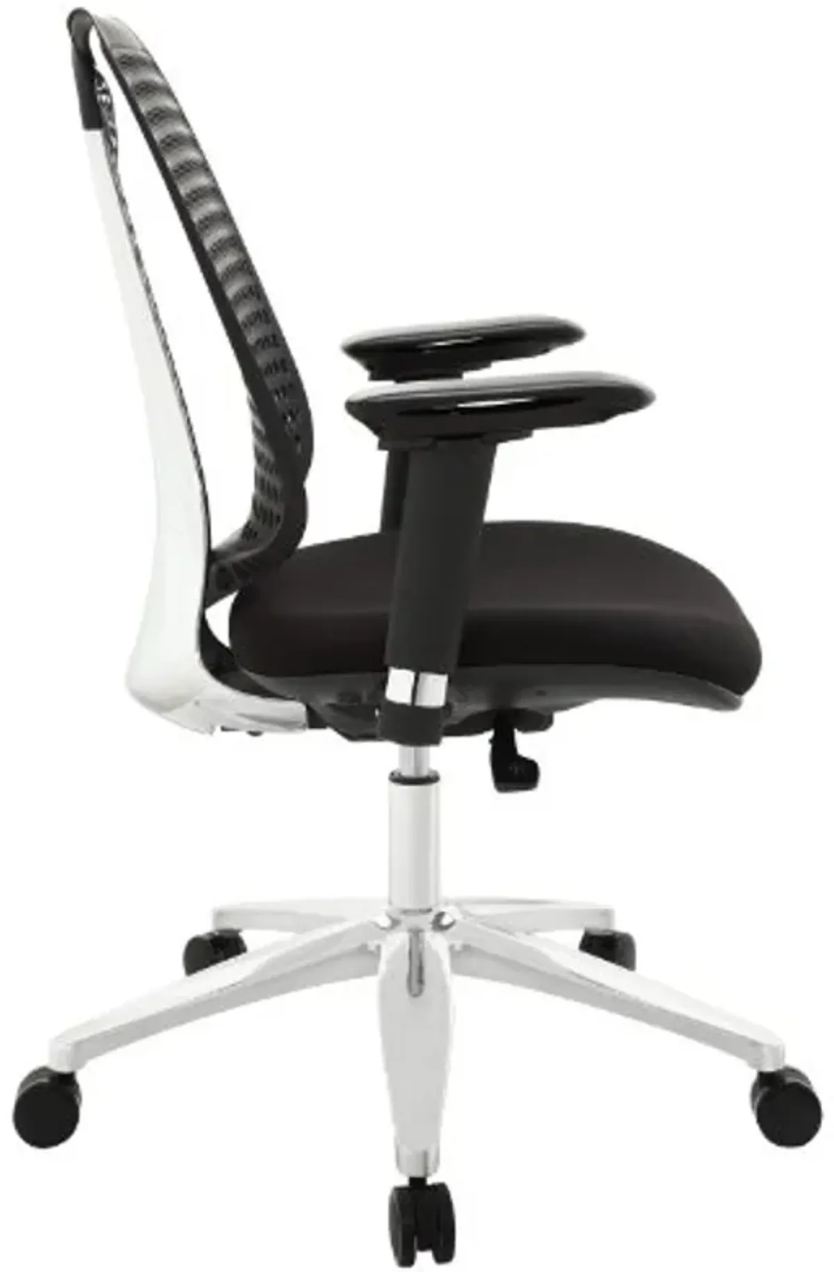 Modway Reverb Modern Ergonomic Office Chair with Adjustable Armrests in Black