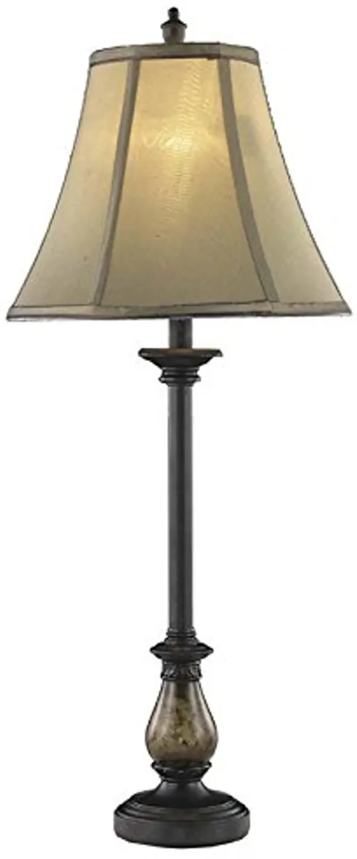 Elegant Lighting Brio Task Lamp in Brushed Brass