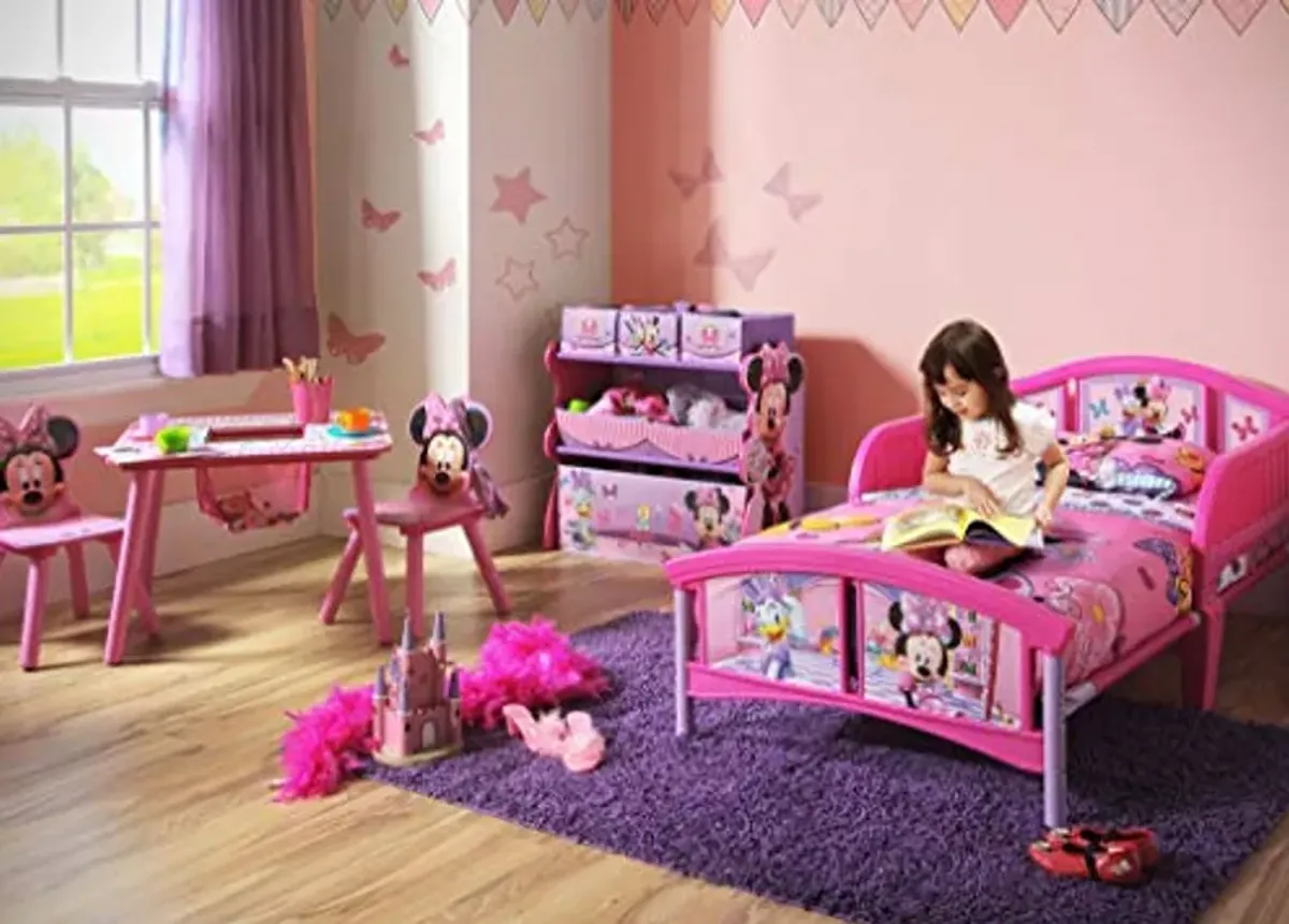 Delta Children Disney Minnie Mouse Storage Table and Chairs Set