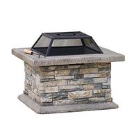 Christopher Knight Home Crestline Outdoor Fire Pit, Natural Stone