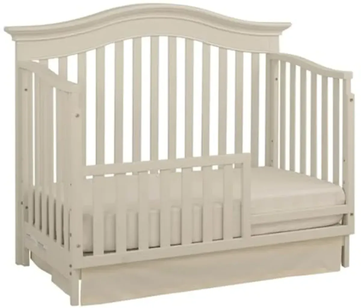 Baby Cache Toddler Bed Guard Rail, Montana Collection, Glazed White