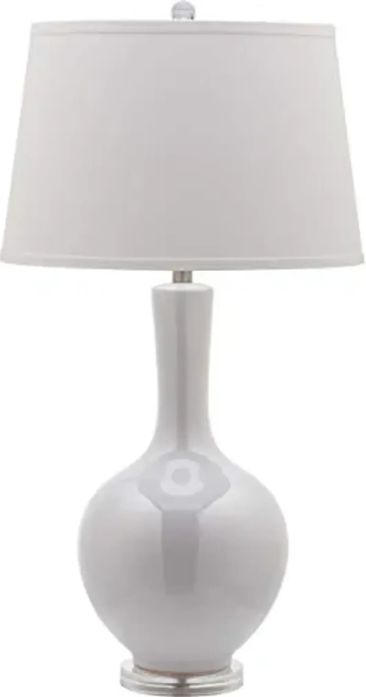 Safavieh Lighting Collection Blanche Gourd White Table Lamp, Set of 2