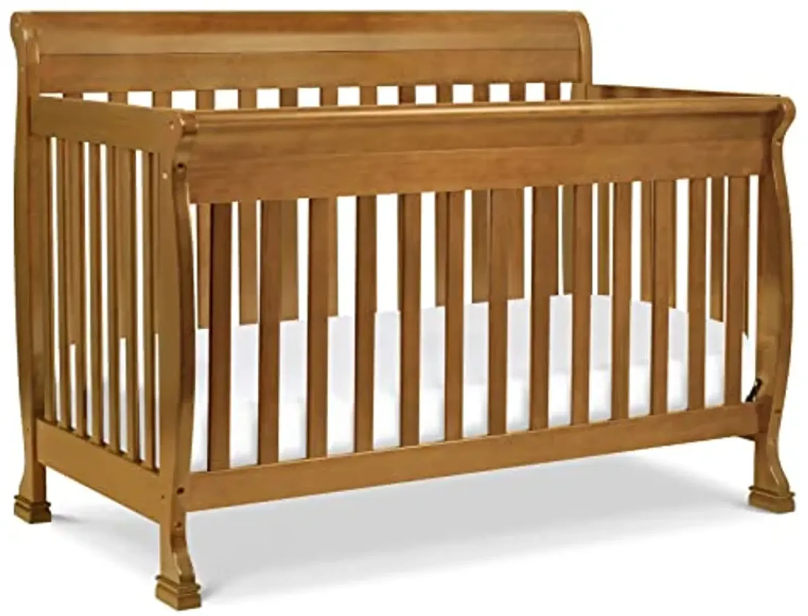 DaVinci Kalani 4-in-1 Convertible Crib in Chestnut, Greenguard Gold Certified