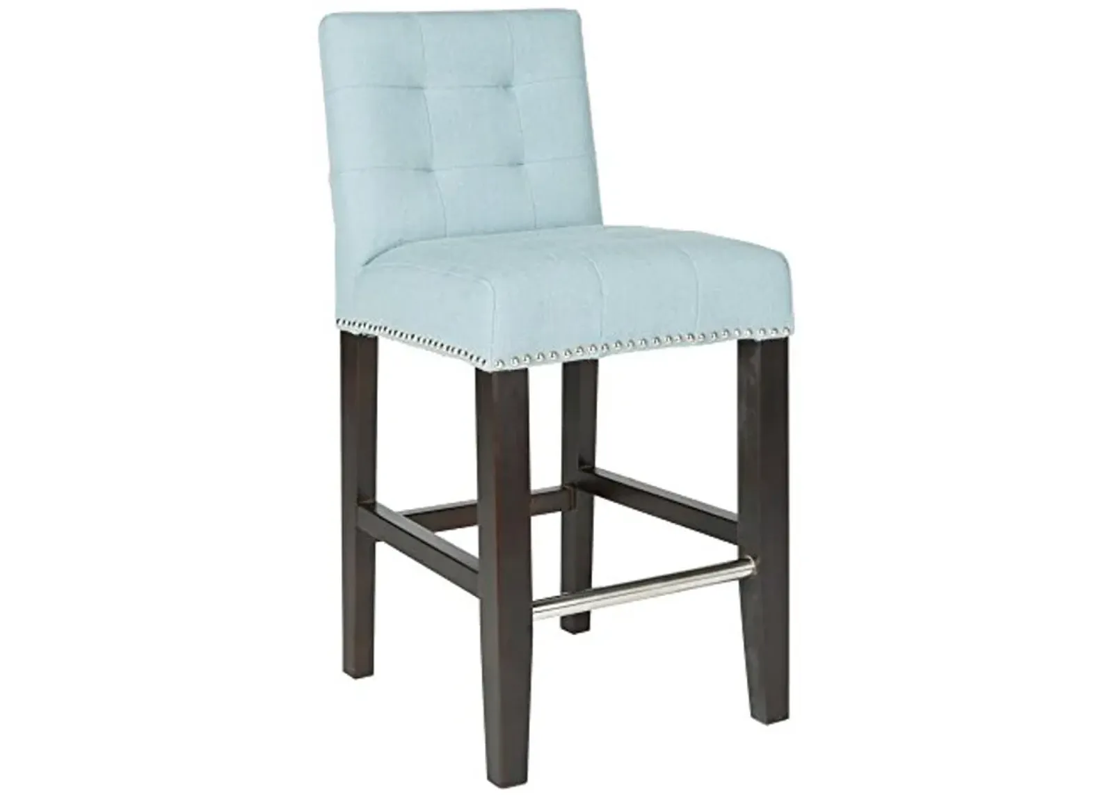 Safavieh Mercer Collection Thompson Sky Blue 25.8-inch Counter Stool