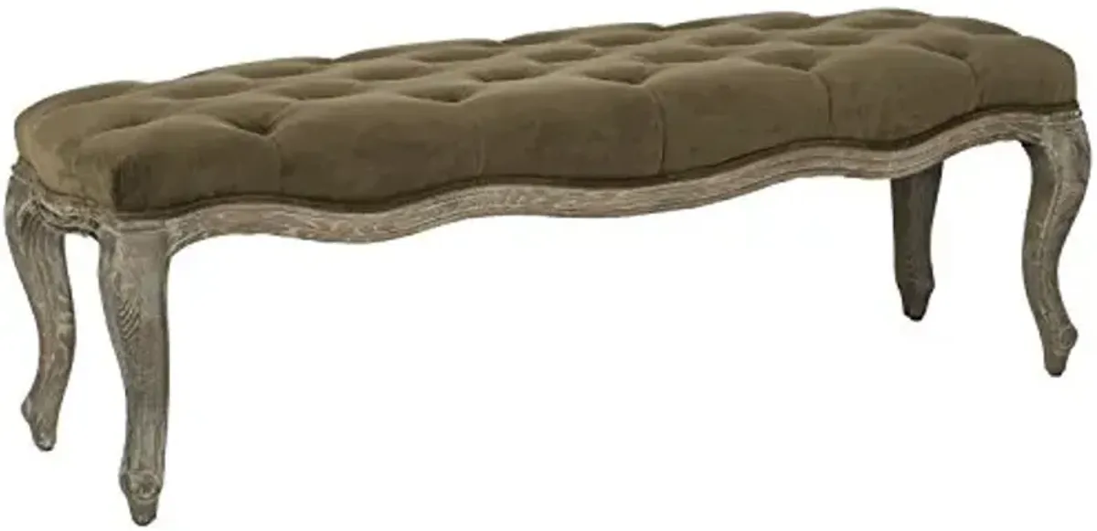 Safavieh Mercer Collection Randy Beige Linen Bench