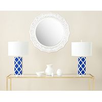 Safavieh Home Collection Gossamer Lace Mirror, White