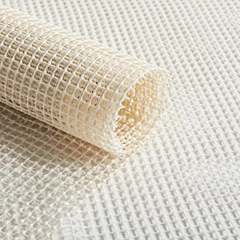 SAFAVIEH Non Slip Anti Skid Grippy Stay in place Rug Pad Under Carpet, Stable on all Hard Floors (8' Round)