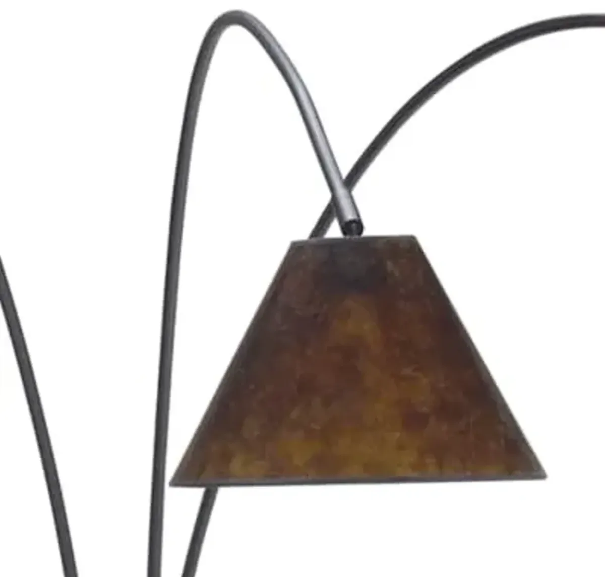 Signature Design by Ashley Sharde 82" Metal Arc Adjustable Floor Lamp with Dimmer Switch, Black