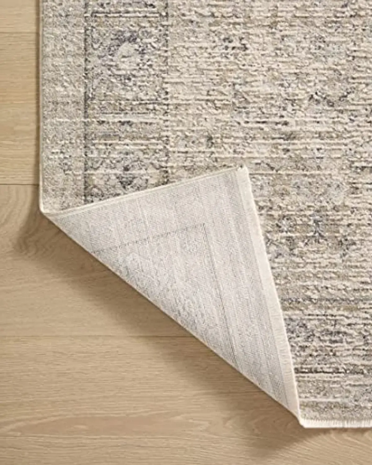 Loloi Amber Lewis Alie Collection ALE-03 Taupe/Dove 11'-6'' x 15'-7'', .13'' Pile Height, Area Rug