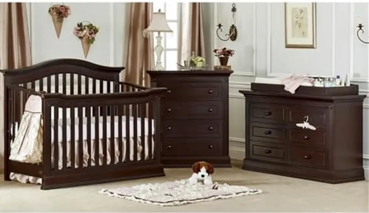 Baby Cache Montana Lifetime Convertible Crib - Espresso