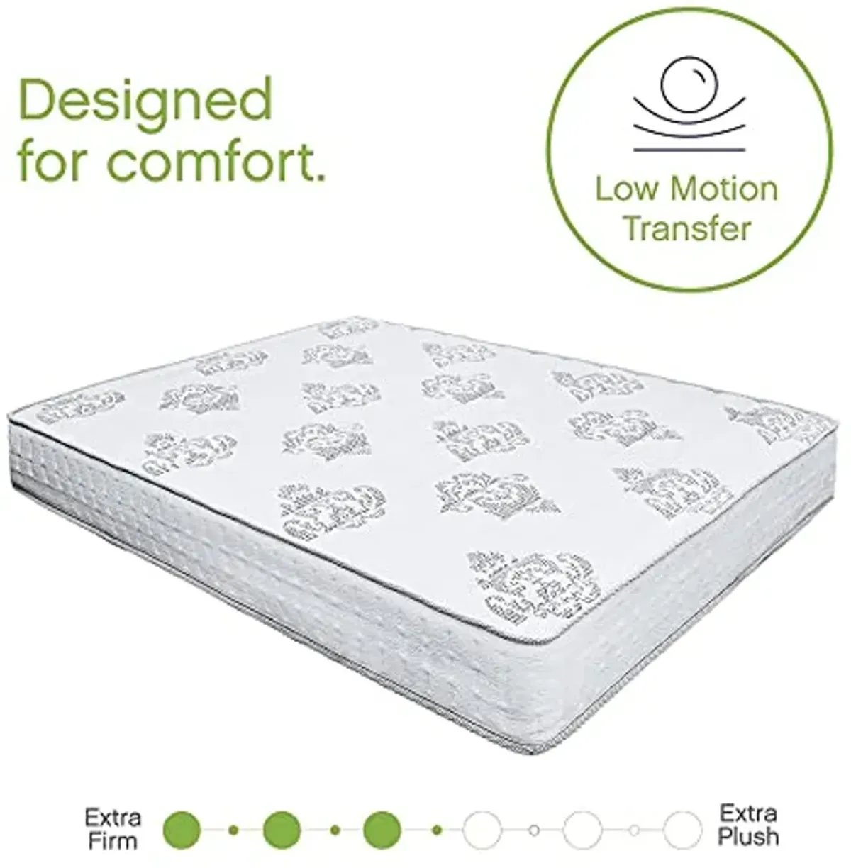 Classic Brands Decker Memory Foam and Innerspring Hybrid 10-Inch Mattress, Mattress in a Box, Twin XL