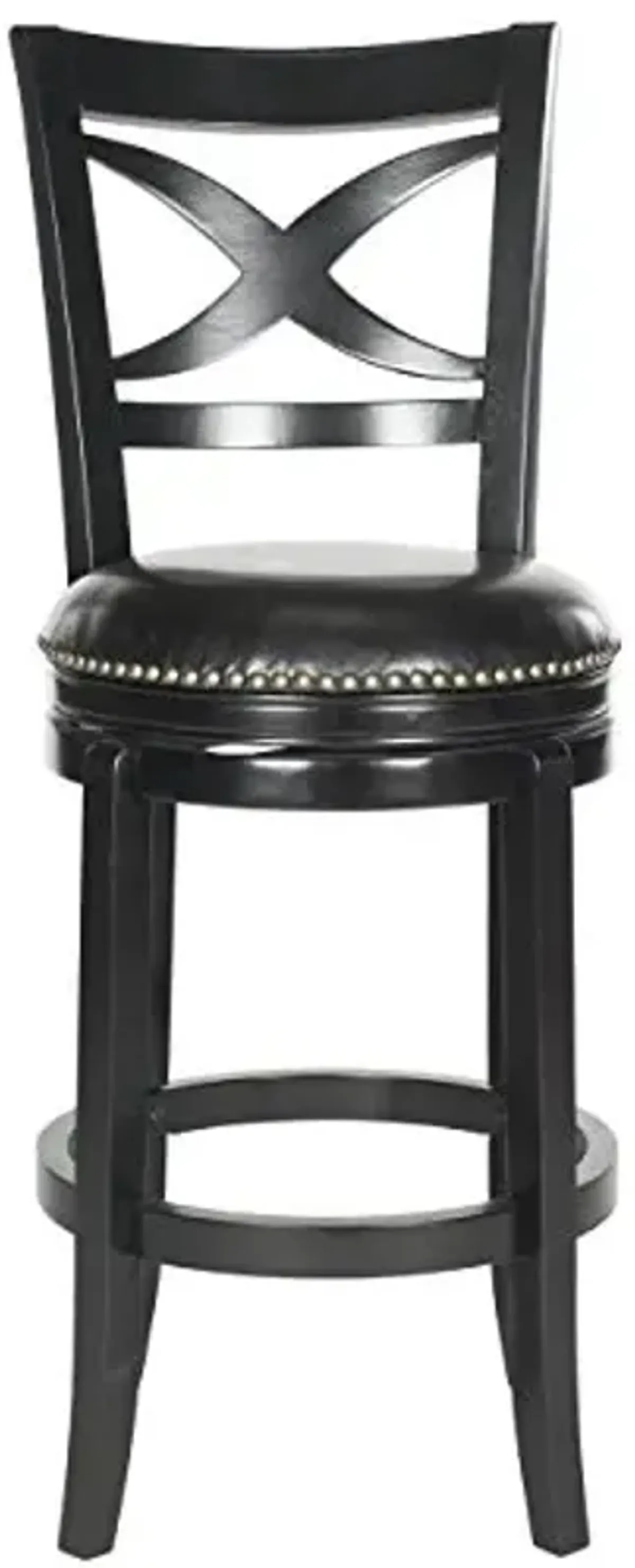 Safavieh Home Collection Santino Black 29-inch Bar Stool