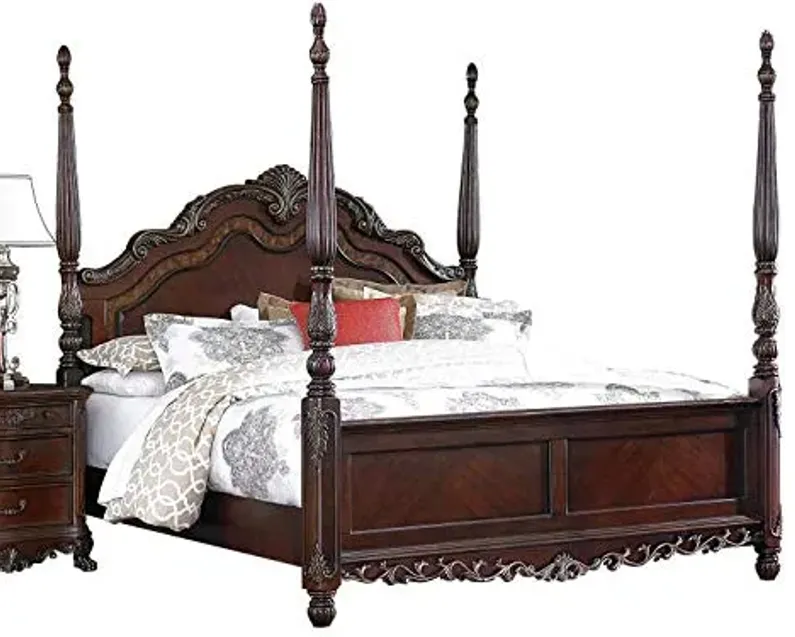 Homelegance Deryn Park Eastern King Poster Bed