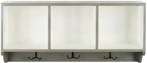 SAFAVIEH American Homes Collection Alice Shady White Wall Shelf