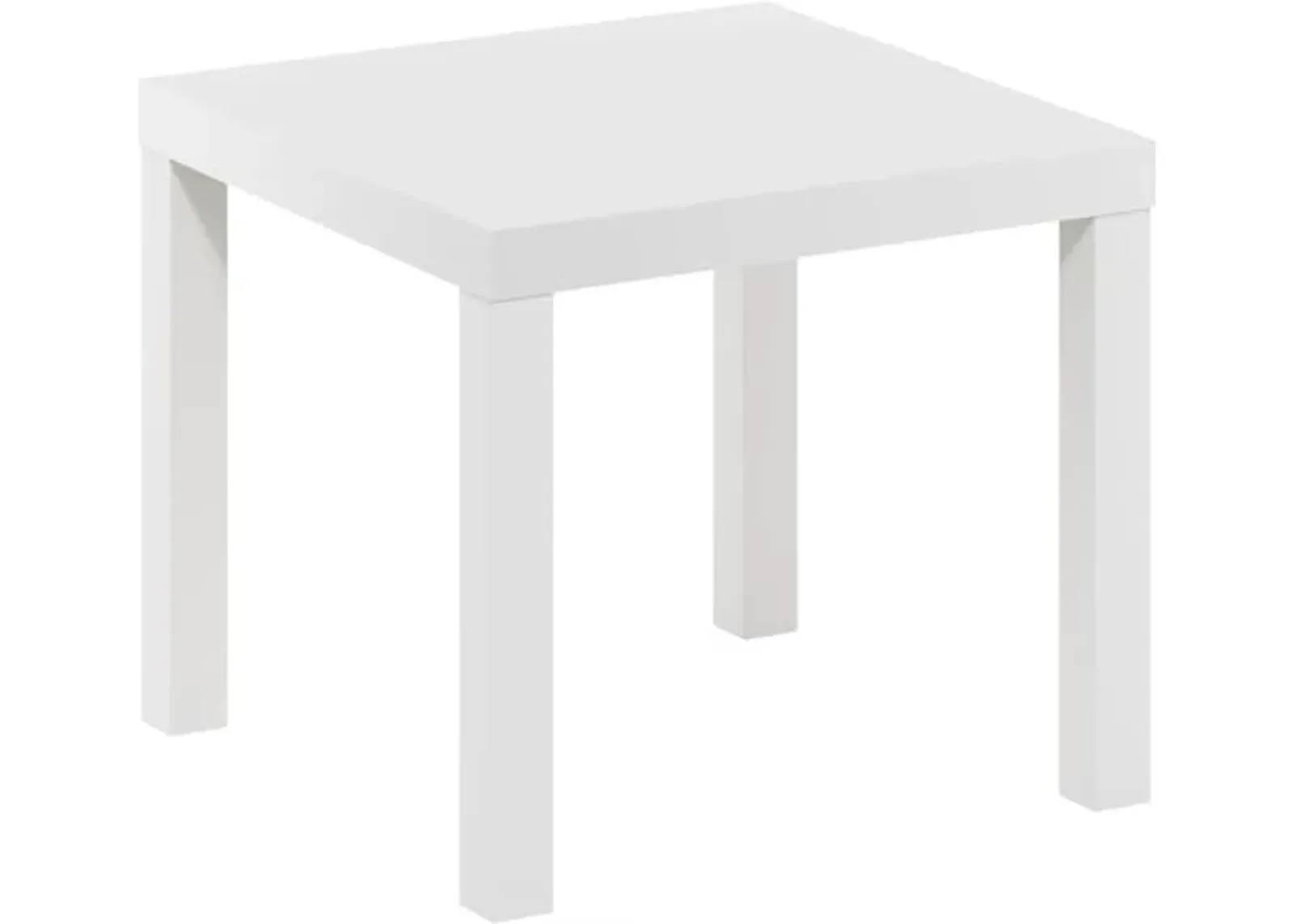 Ikea Table End Side White (2 Pack) Lack