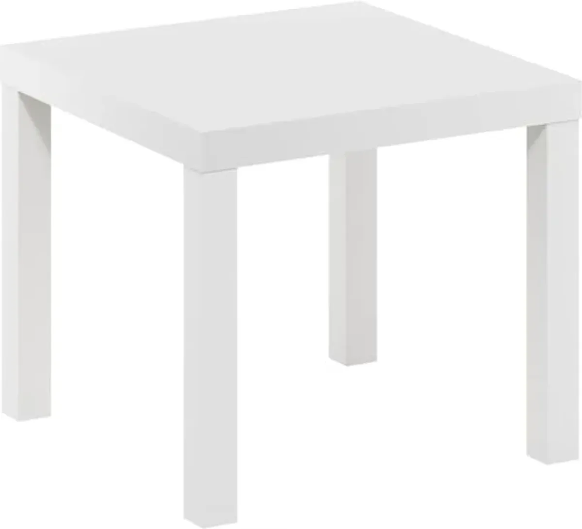 Ikea Table End Side White (2 Pack) Lack