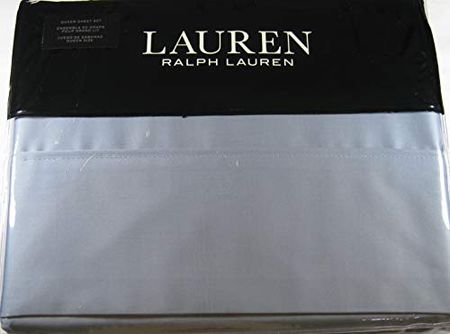 Lauren Ralph Lauren Queen Mist Blue Dunham Sateen Sheet Set