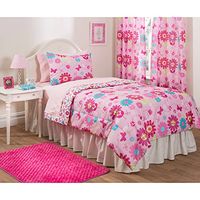 Heritage Kids Daisy Floral Bedding Set, Full, Multicolor