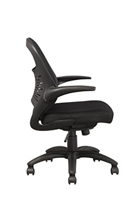 Manhattan Comfort MC-625 Contemporary Office Chair, Black Mesh