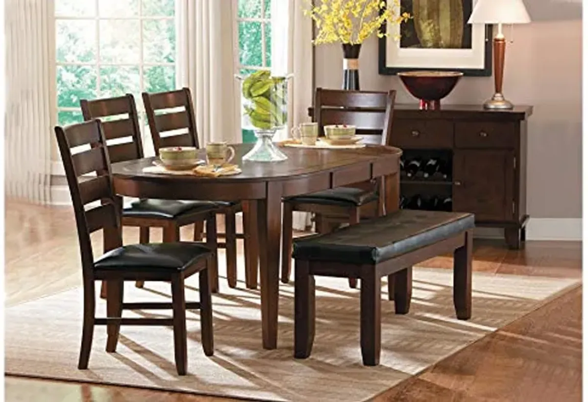 Homelegance HO- Dining Chair, Set of 2, Dark Oak