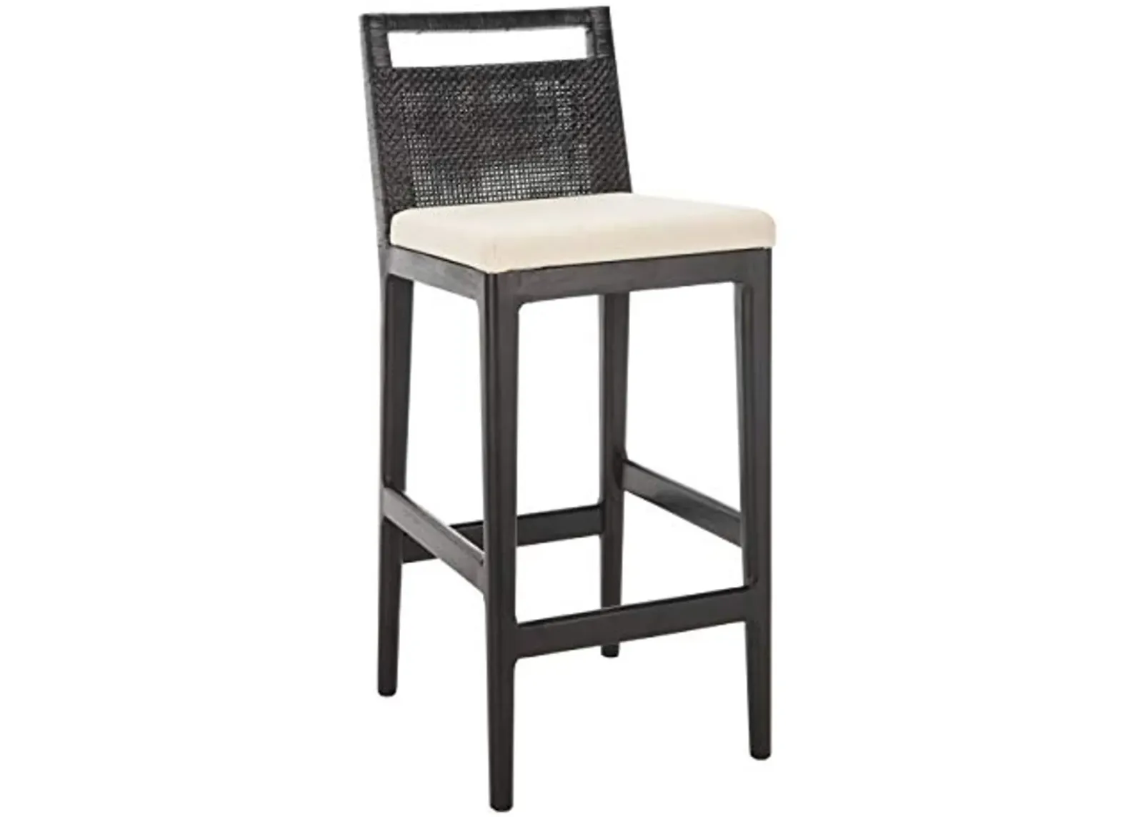 Safavieh Darin Barstool, Black/White