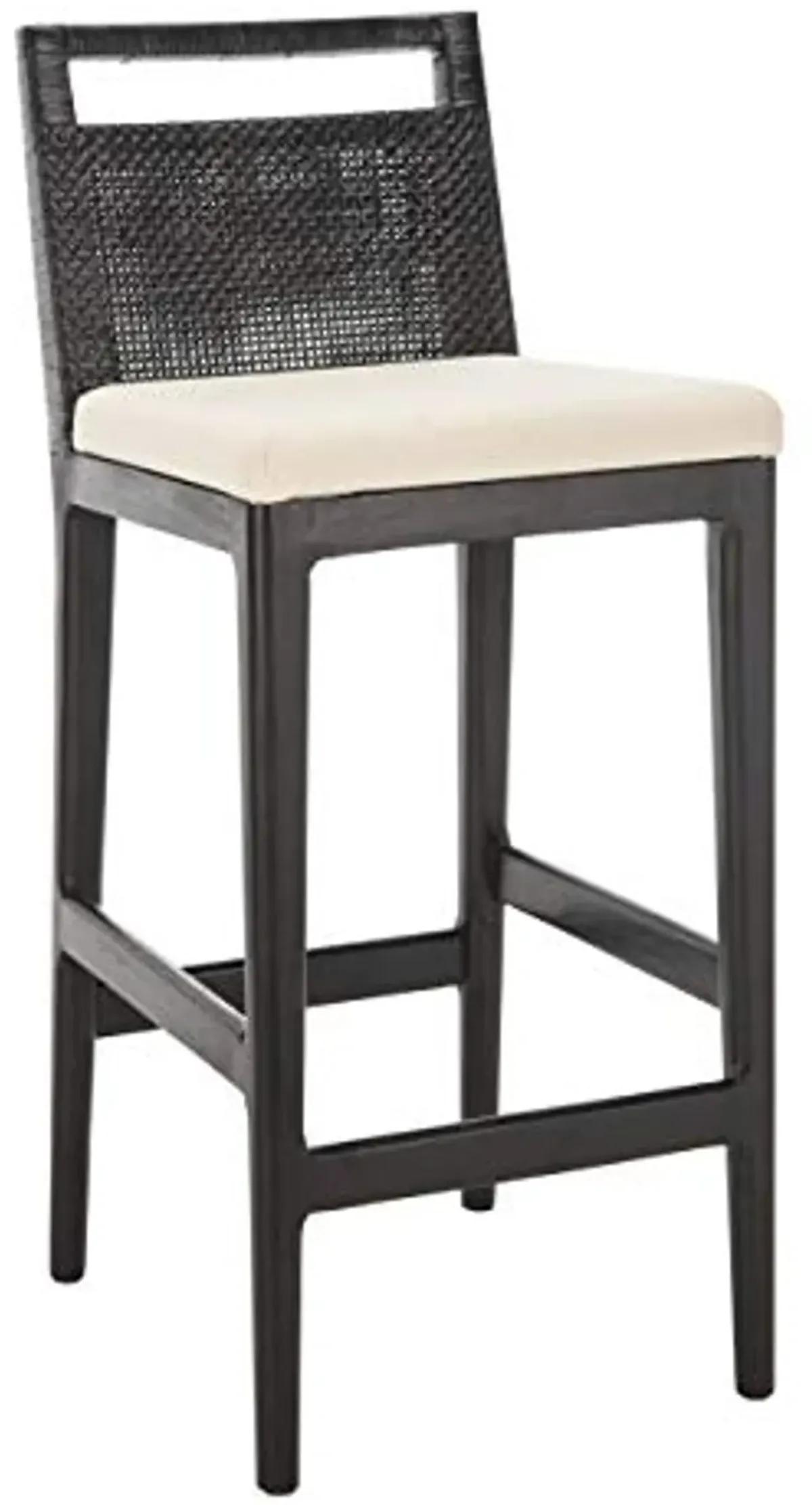 Safavieh Darin Barstool, Black/White