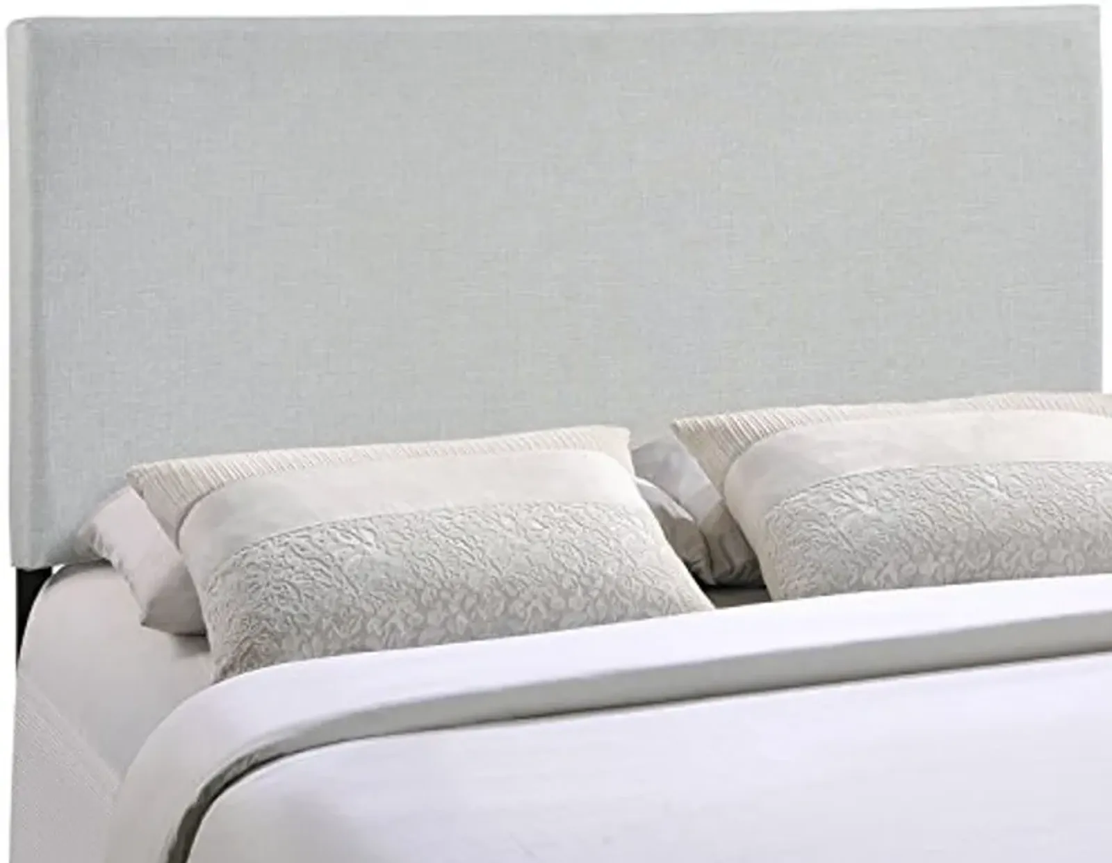 Modway Region Linen Fabric Upholstered Full Headboard in Gray