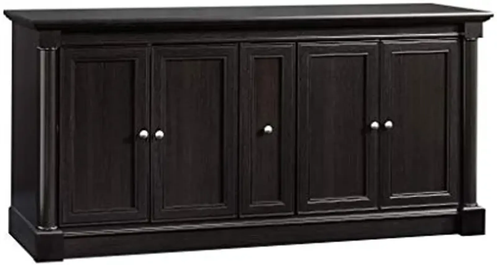 Sauder Palladia Entertainment Credenza, For TV's Up To 70", Wind Oak finish