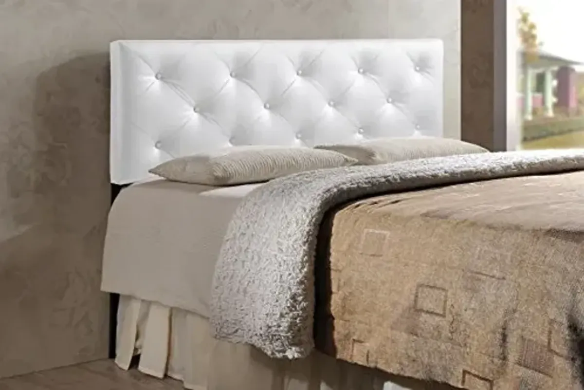 Baxton Studio Bedford Queen Sized Headboard, White