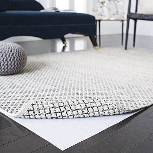 Safavieh Padding Collection PAD125 White Area Rug, 3 feet by 5 feet (3' x 5')