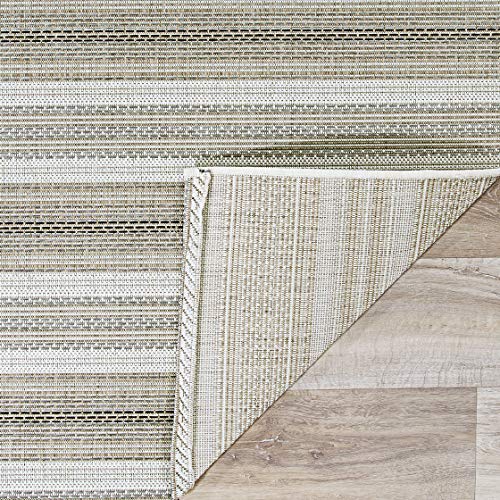 Couristan Monaco Indoor/Outdoor Area Rug for Patios, Decks, Kitchens, and Bathrooms, AllWeather