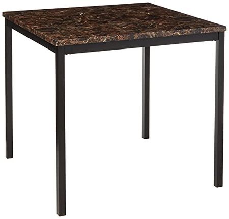 Homelegance Tempe Counter Height Table, 40" x 40", Brown