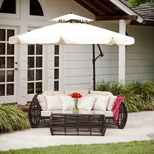 Christopher Knight Home Baja Banana Canopy Sunshade, Beige