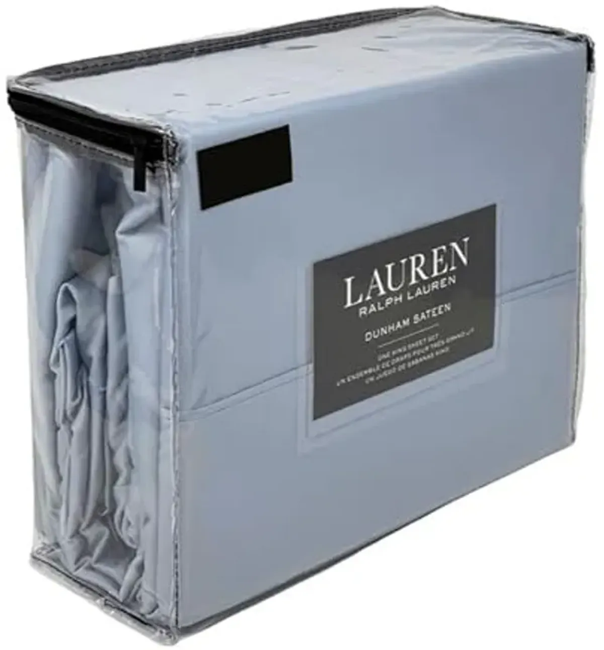 Lauren Ralph Lauren Queen Dunham Sateen Celestial Blue Sheet Set