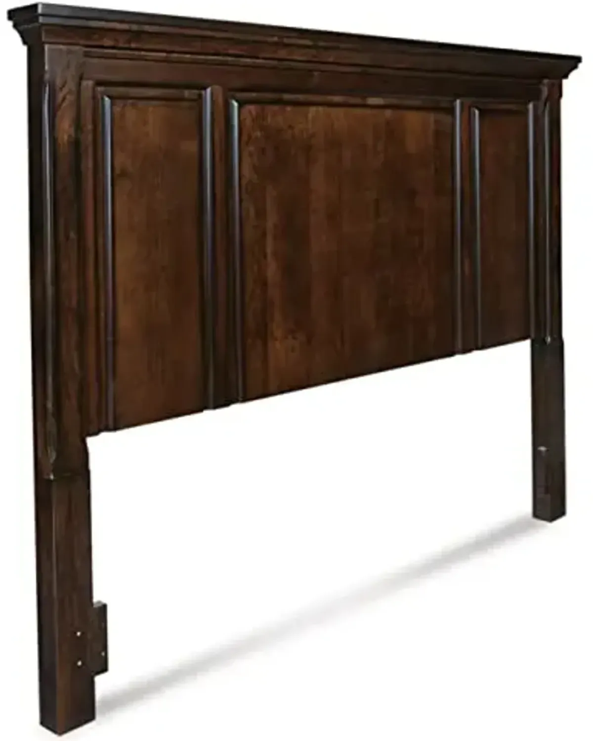 Signature Design by Ashley Porter Traditional Panel Headboard ONLY, King/California King, Dark Brown