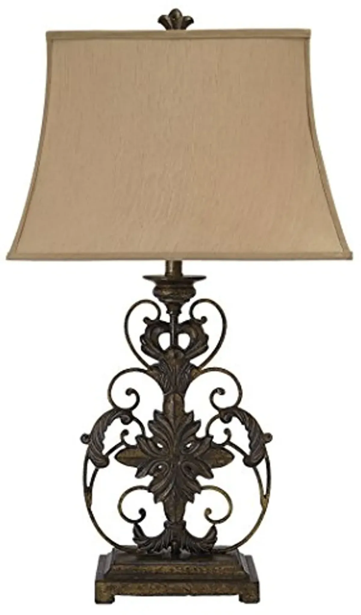 Signature Design by Ashley Sallee Traditional 33.5" 3 Way Switch Single Table Lamp, Brown