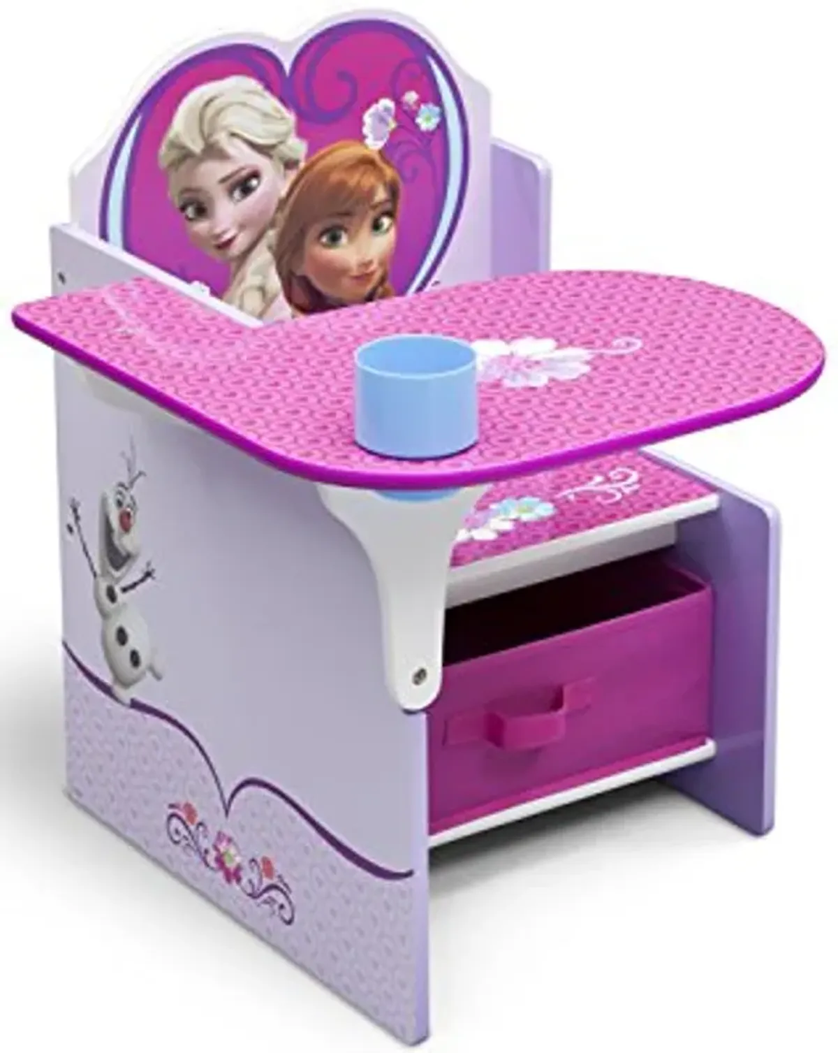 Delta Children Chair Desk With Storage Bin, Disney Frozen