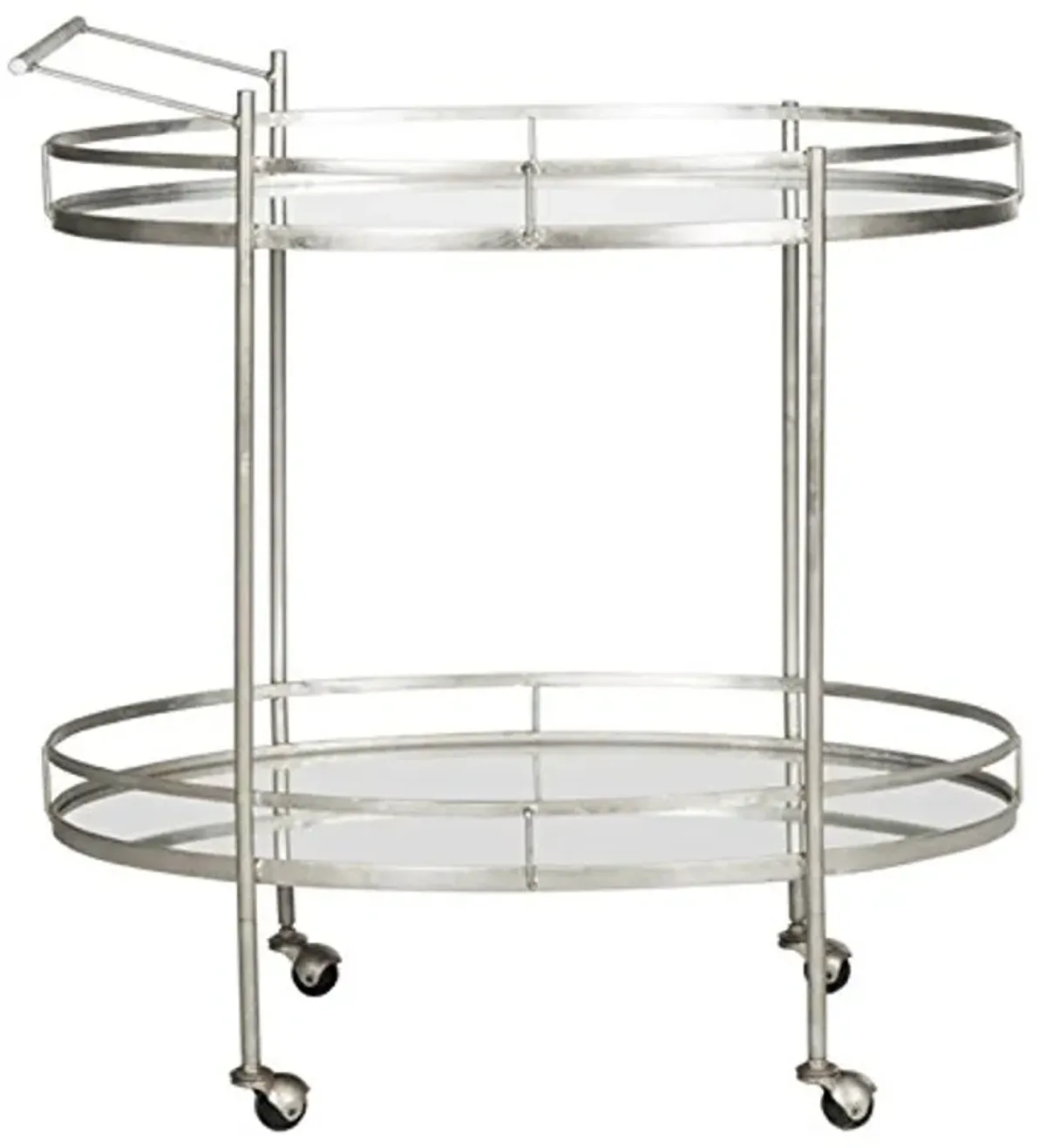 SAFAVIEH Home Collection Dante Silver Bar Cart