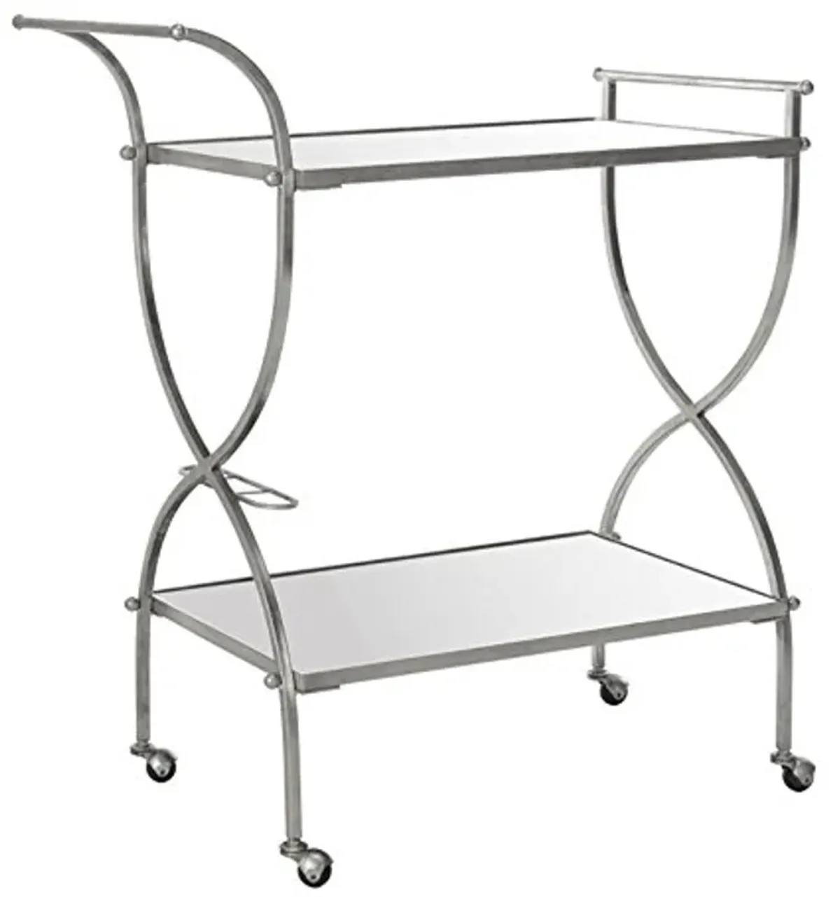 Safavieh Home Collection Lucretius Silver Bar Cart