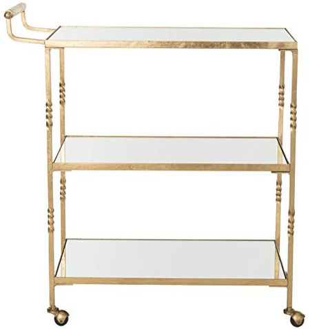 Safavieh Home Collection Aurelius Gold Bar Cart