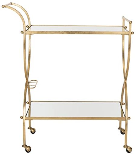 Safavieh Home Collection Lucretius Gold Bar Cart