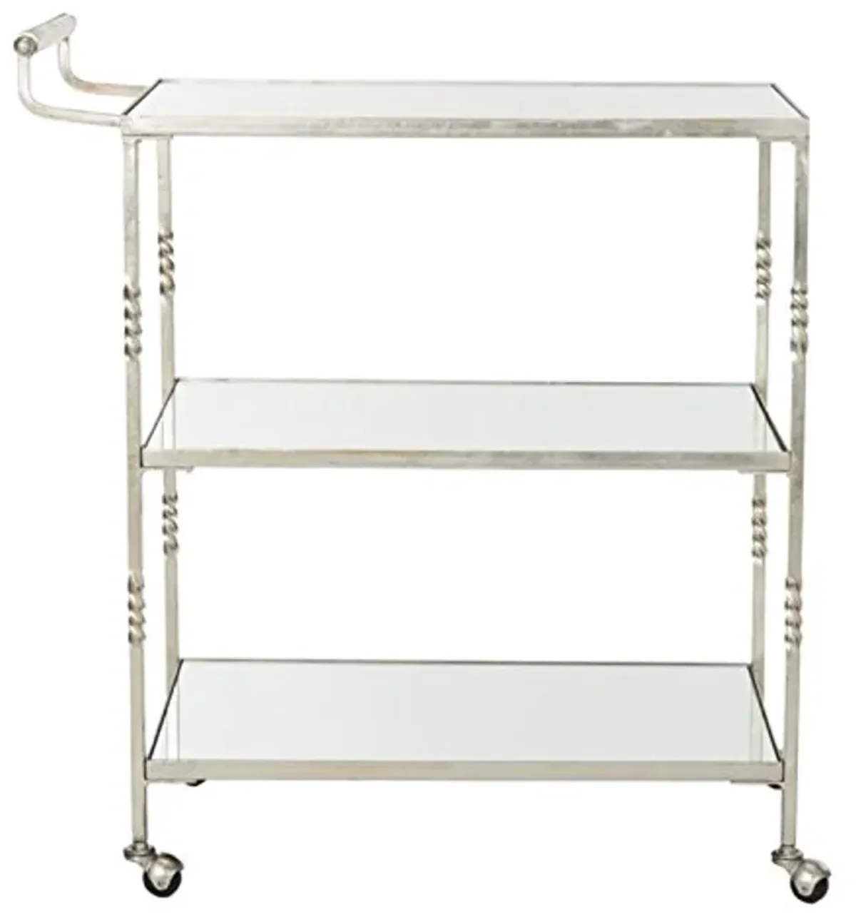 Safavieh Home Collection Aurelius Silver Bar Cart